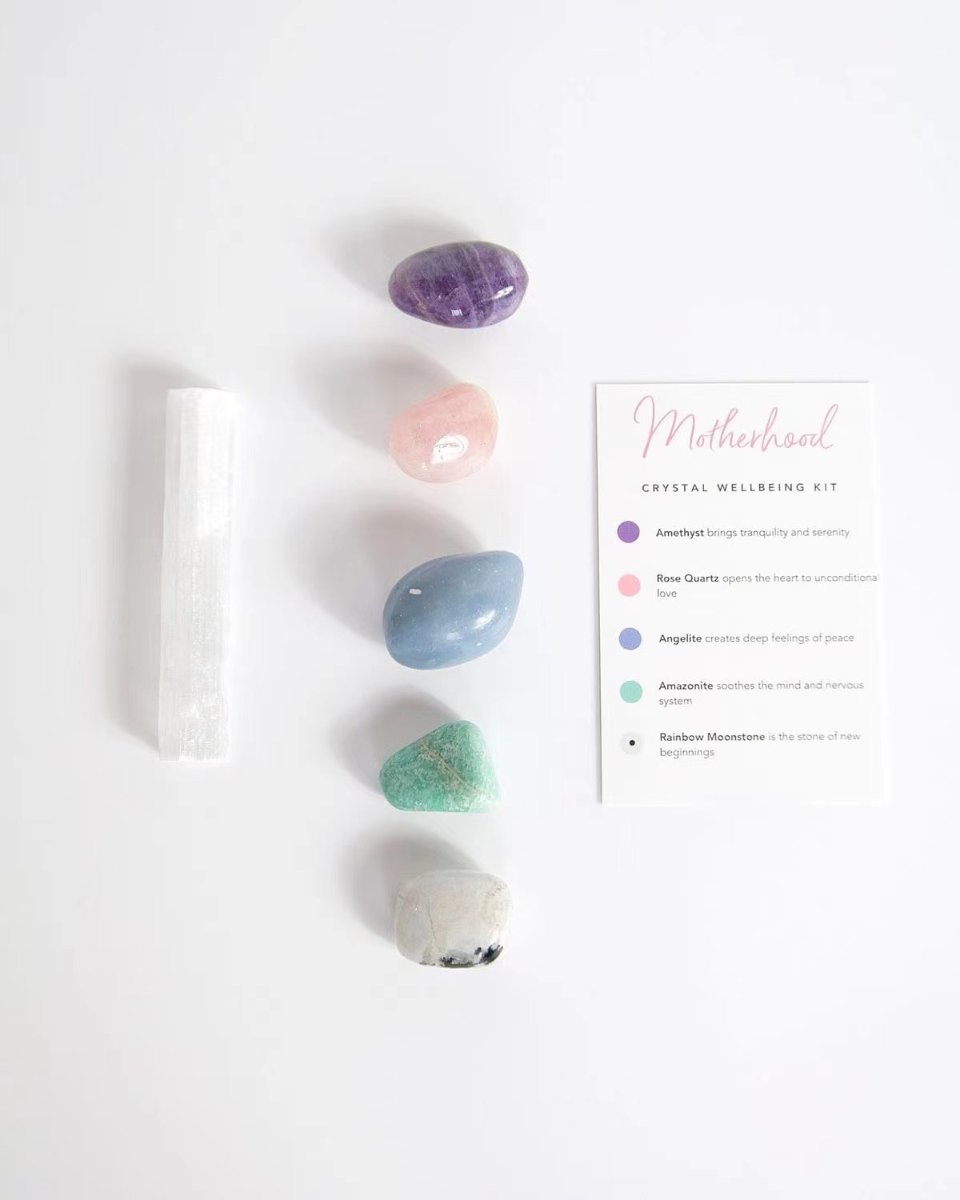 Power,Love,Healing,Courage,Protection,Wisdom,Natural Premium Crystal Healing Stones Set